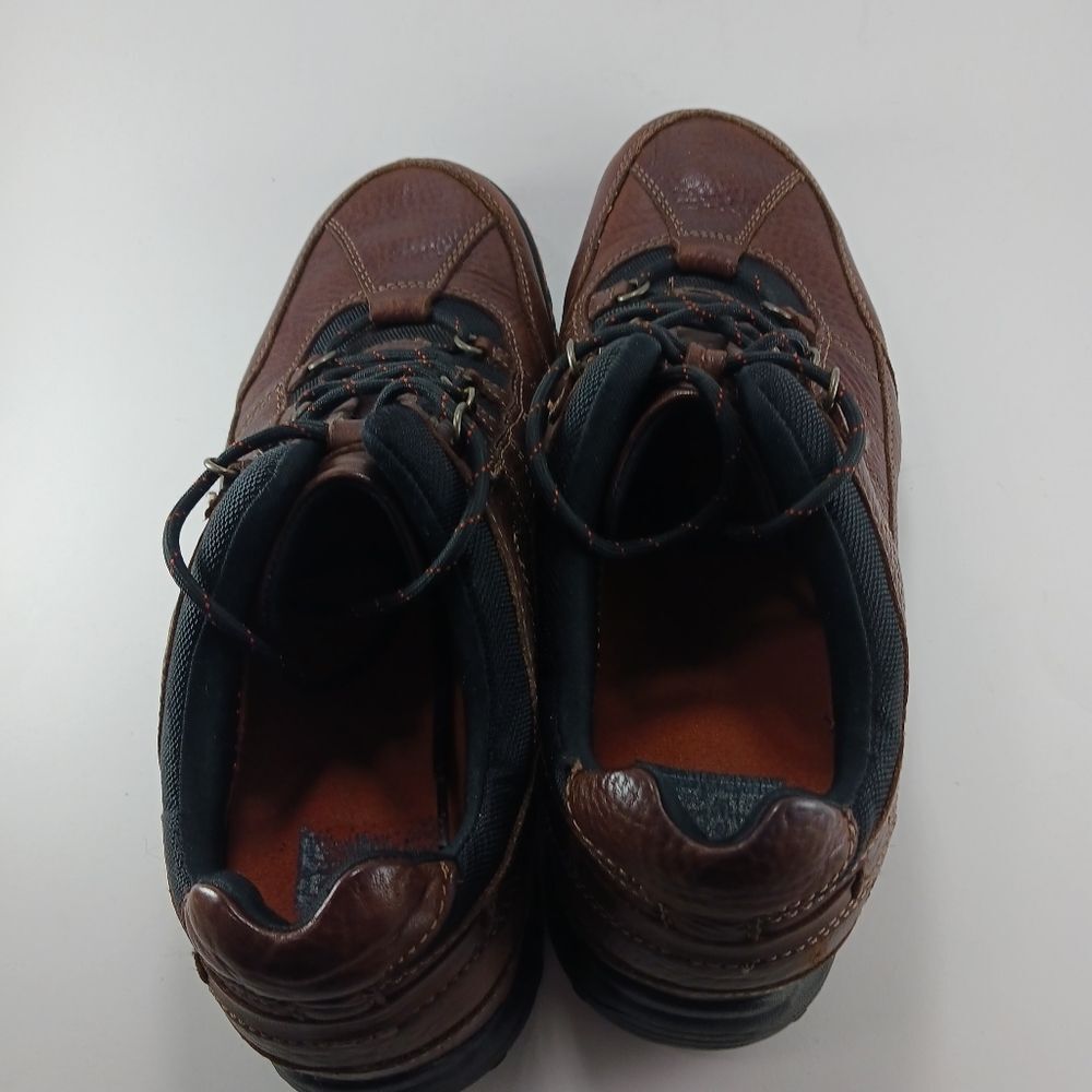 Nunn Bush Men's 11M Brown Leather Oxford Utility Shoe. Rubber Soles............. - Picture 7 of 14